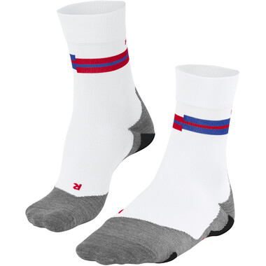 Socken FALKE RU5 RUNNING Weiß/Grau 0